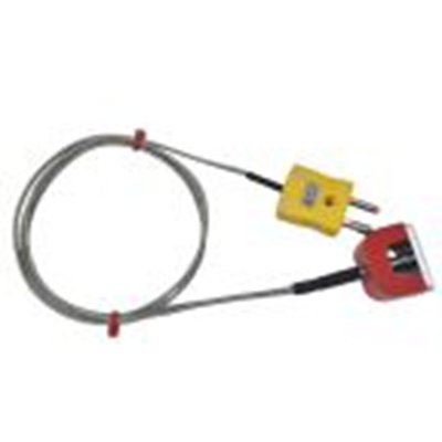 RS PRO,268-4536,K型马蹄形磁铁热电偶, 探头Φ20mm x 2m, 可测+250°C, 线长2m, 标准插头接端