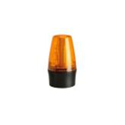 RS PRO,286-9838,闪光LED警示灯, 10 →17 V 交流/直流, 琥珀色透镜, 黑色外壳, IP65