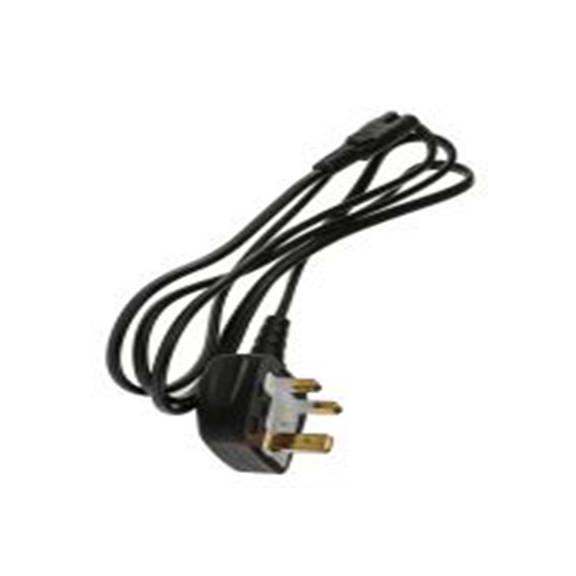 RS PRO,452-669,1.5 m 电源线, 250 V, IEC C7转BS1363 聚氯乙烯, 黑色, 符合CE标准
