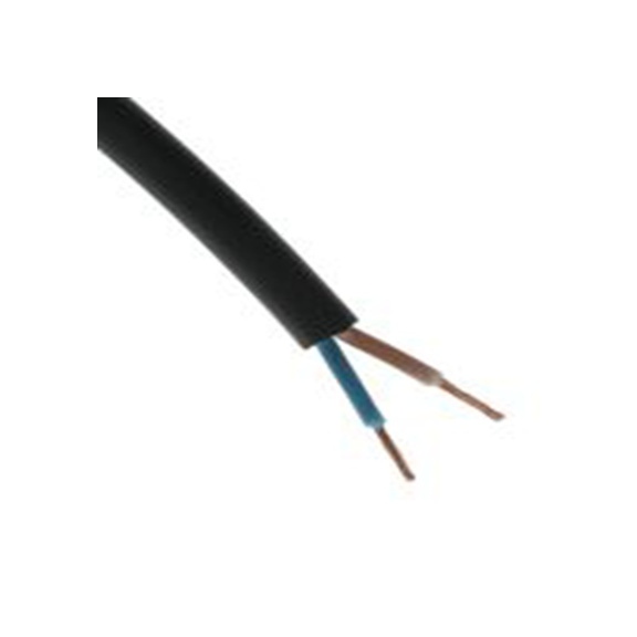 RS PRO,773-9039,2芯, 100 m长 电源电缆, 450 V, 750 V, 黑色 乙烯基丙烯橡胶护套 60 °C, H07RN-F系列