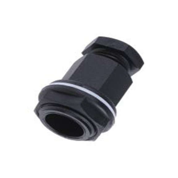 RS PRO,127-647,塑料 电缆接头, M20, 4 mm至7 mm线径, IP55, 黑色 包括锁紧螺母