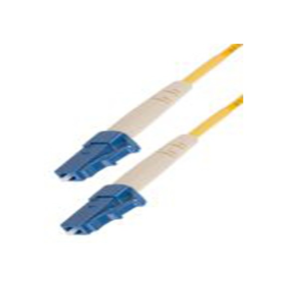 RS PRO,135-676,1芯 OS1 LC-LC 光纤电缆, 2 m长, Φ125 μm线芯, 低烟，无卤 黄色护套