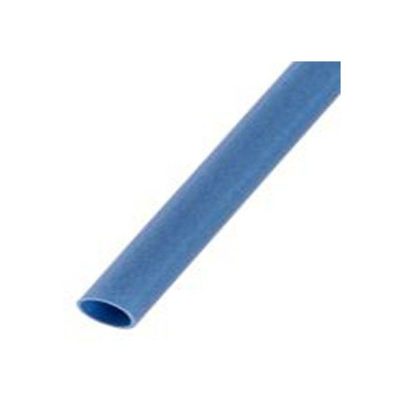 RS PRO,397-893,RS PRO 阻燃 聚烯烃 热缩管, 蓝色, Φ3.2 mm, 1.2m长, 2:1收缩比, 1.6 mm收缩径