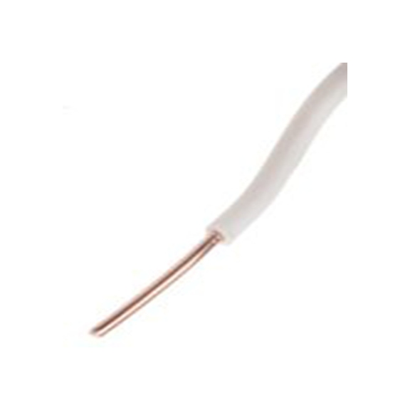 RS PRO,536-297,白色 坚固 6491X 架空电缆, 1.5 mm², 100 m长 1 聚氯乙烯, 450/750 V, 最高70 °C, H07V-U系列