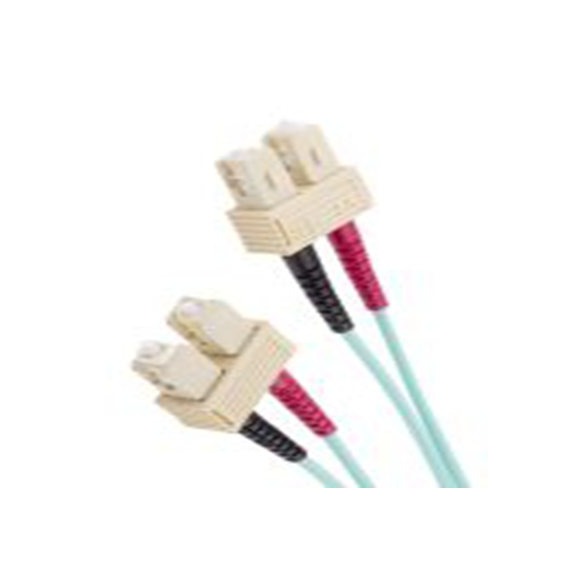 RS PRO,121-3931,OM4 多模 光纤电缆, 5 m长, Φ900 μm线芯, 低烟，无卤 蓝色护套