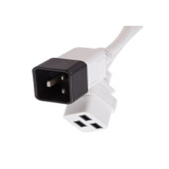 RS PRO,137-3374,1.5 m 电源线, 250 V, 直向转直 聚氯乙烯, 白色, 符合ENEC标准