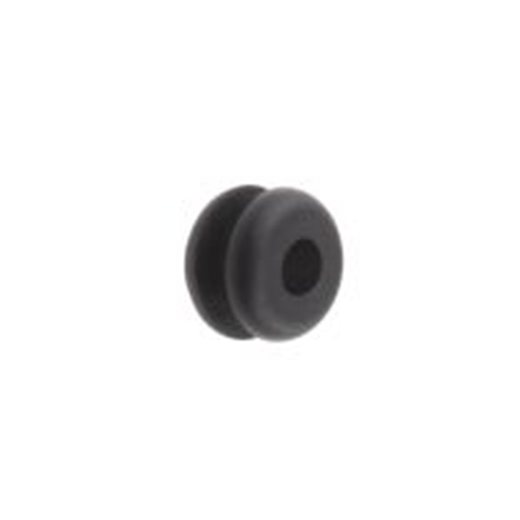 RS PRO,136-6812,电缆垫圈  黑色 聚氯乙烯 电缆垫圈, 3 mm最大电缆直径, PLIO系列, 5 mm面板孔径