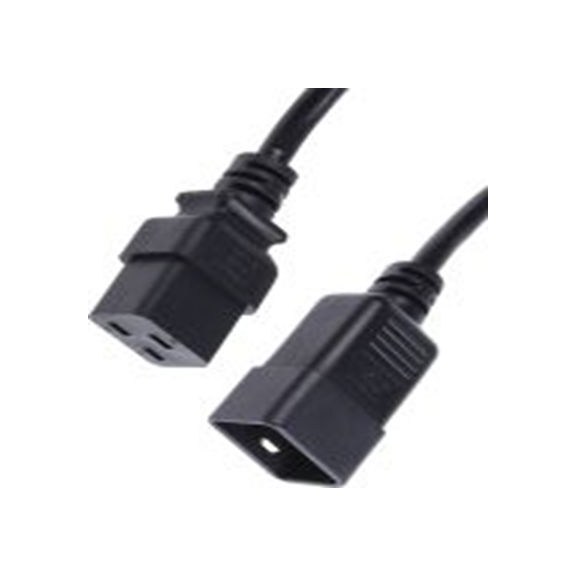 RS PRO,137-3361,5 m 电源线, 250V, 直向转直 聚氯乙烯, 黑色, 符合ENEC标准