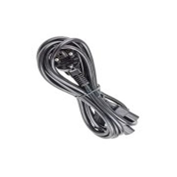 RS PRO,178-9803,2.5 m 电源线, 250 V, IEC C13转YC13H 聚氯乙烯, 黑色, 符合VDE标准