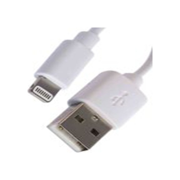 RS PRO,182-8907,RS PRO , USB A 型 公转闪电 公, 1 m长, USB 2.0, 白色