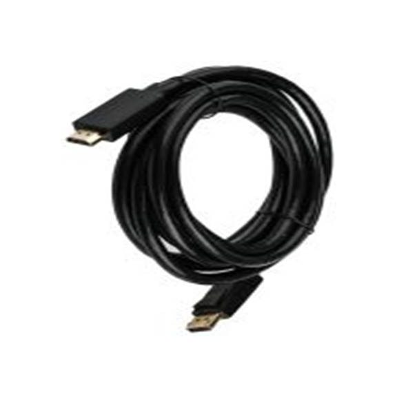 RS PRO,182-8921,RS PRO DP线, 3 m长, 屏接口 公转HDMI 公, 黑色 聚氯乙烯护套
