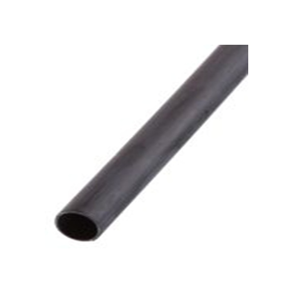RS PRO,417-9560,RS PRO 阻燃 聚烯烃 热缩管, 黑色, Φ4.8 mm, 300mm长, 2:1收缩比, 2.4 mm收缩径