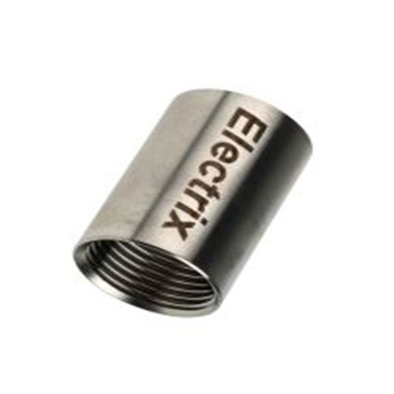RS PRO,471-1344,电缆导管 导管配件, 1.5 mm螺纹, 316 不锈钢制, 20 mm标称尺寸, 光滑表面, 银色, UK系列