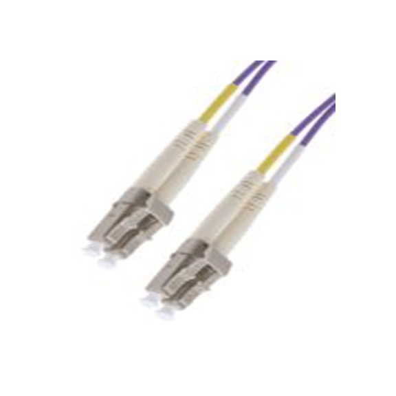 RS PRO,536-6709,OM3 多模 光纤电缆, 1 m长, Φ125 μm线芯, 低烟，无卤 紫色护套