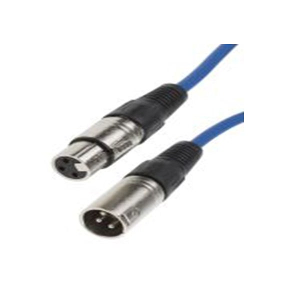 RS PRO,742-4526,10 m 卡侬线, XLR 母插转XLR 公, 蓝色