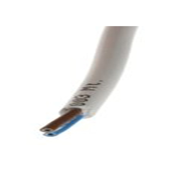 RS PRO,775-6069,2芯, 100 m长 电源电缆, 300 V, 500 V, 白色 聚氯乙烯护套 70 °C, H03VV-F系列