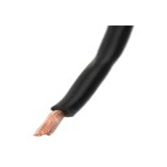 RS PRO,811-4429,黑色 控制 柔性，黑色 架空电缆, 1.5 mm², 25 m长 30/0.25 mm, 15 AWG 聚氯乙烯, 1000 V, 最高70 °C, FLEXIBLE 