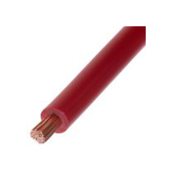RS PRO,811-4526,红色 控制 柔性，黑色 架空电缆, 2.5 mm², 100 m长 50/0.25 mm, 13 AWG 聚氯乙烯, 聚氯乙烯, 1000 V, 最高70 °C, FL