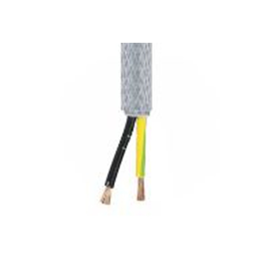 RS PRO,827-4202,RS PRO , SY系列 2芯 控制电缆 0.75 mm² 18 AWG, 屏蔽, 50 m长, 透明 聚氯乙烯护套