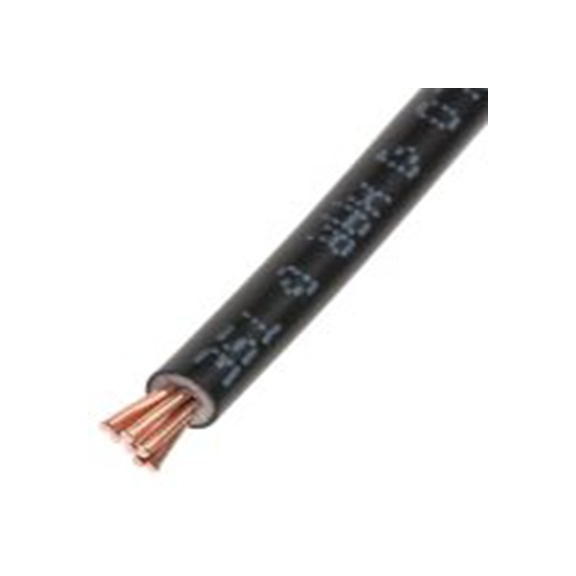 RS PRO,836-0870,黑色 H07V-R 6491X 架空电缆, 2.5 mm², 100 m长 7/0.67 mm, 14 AWG 聚氯乙烯, 750 V, 最高70 °C, 6491X系