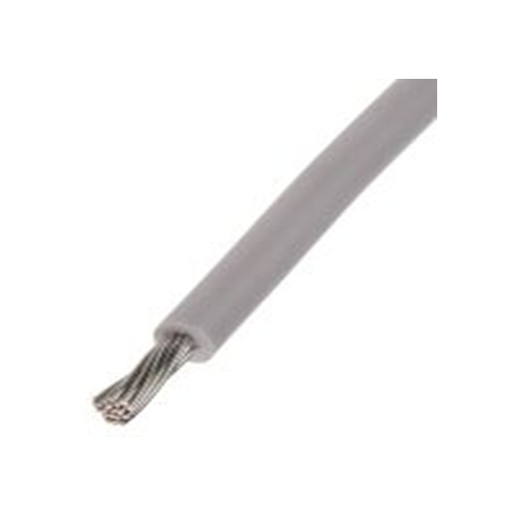 RS PRO,851-3627,白色 KY 30 架空电缆, 1.3 mm², 100 m长 19/0.3 mm, 16 AWG 聚氯乙烯, 750 V, 最高105 °C, KY33A系列