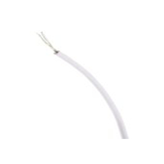 RS PRO,872-4537,白色 绞合 安装线 架空电缆, 0.33 mm², 100 m长 7/0.12 mm, 22 AWG 改性聚苯醚, 600 V, 最高105 °C, UL11028系列