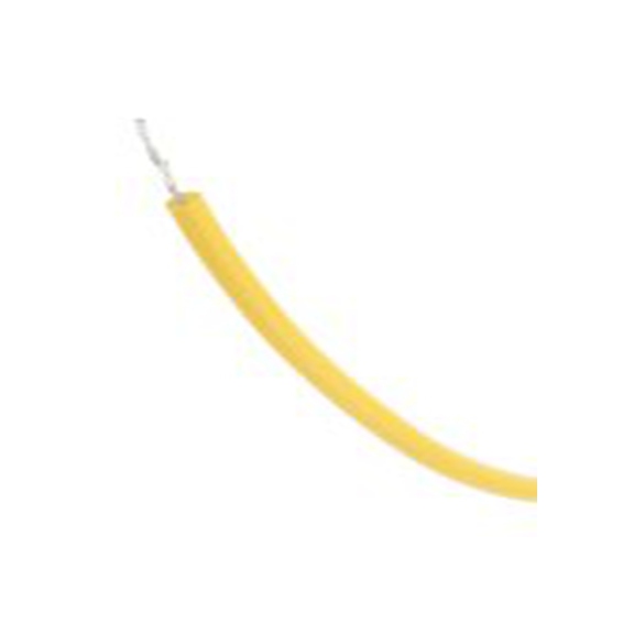 RS PRO,872-4640,黄色 绞合 安装线 架空电缆, 0.33 mm², 100 m长 17/0.16 mm, 22 AWG 聚氯乙烯, 600 V, 最高105 °C, UL1015系列