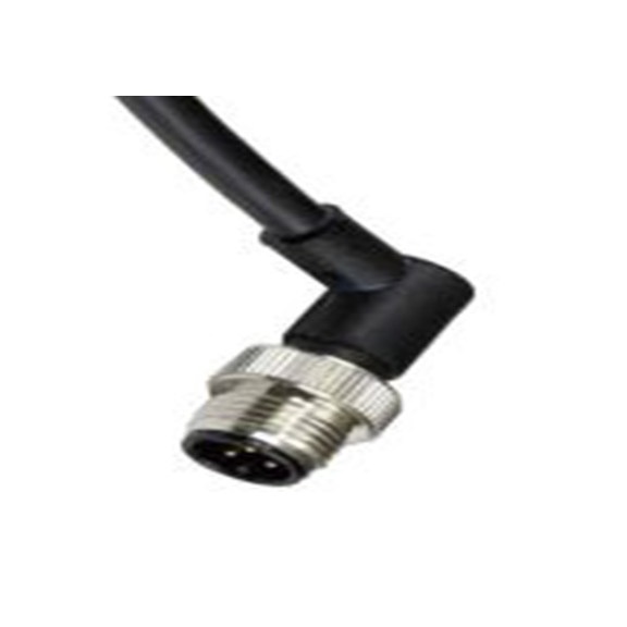 RS PRO,124-7074,RS PRO 传感器执行器电缆, 2 m长 4, M12, 直角 公转自由端 无端接, 聚氯乙烯 黑色护套, IP40, CBM系列