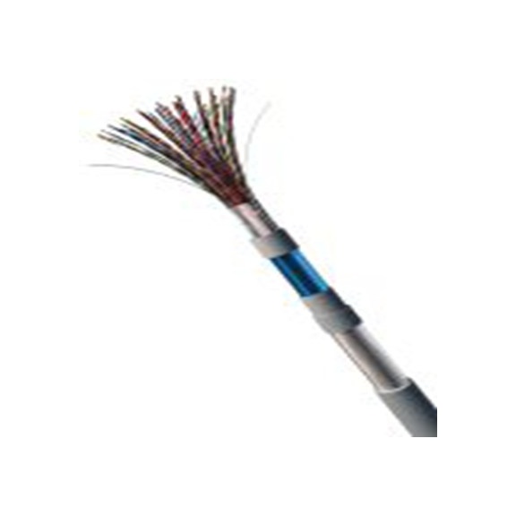 RS PRO,136-8166,四芯 电话线, 2线对 100 m, 灰色, 红色护套, SYT PLUS系列