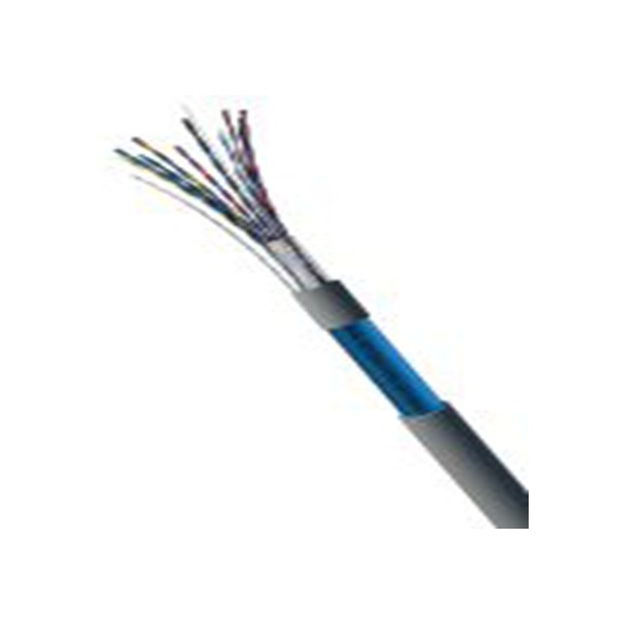 RS PRO,136-8168,10芯 电话线, 5线对 100 m, 灰色, 红色护套, SYT PLUS系列