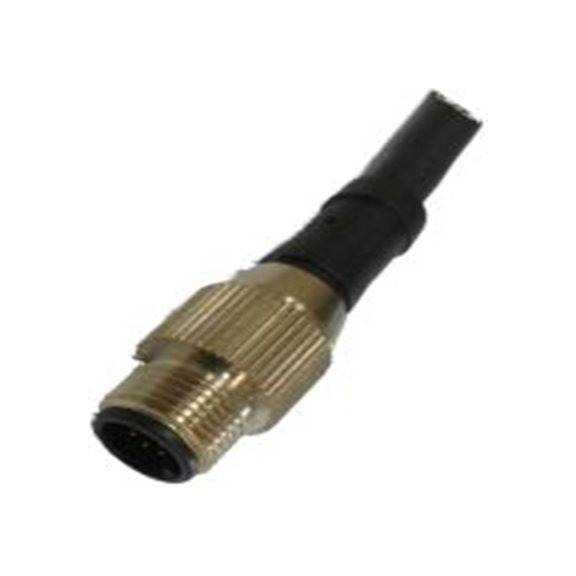 RS PRO,144-7673,RS PRO 传感器执行器电缆, 2 m长 12, 直向 公转自由端 无端接, PU 黑色护套, IP40, CBM系列