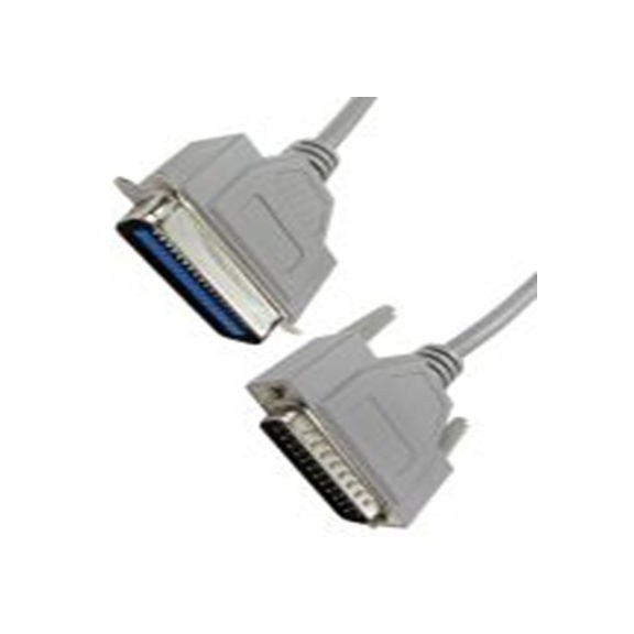 RS PRO,182-8818,RS PRO 并行电缆, 5 m 公, 灰色, Centronic, D-Sub 25针转C36, PC系列