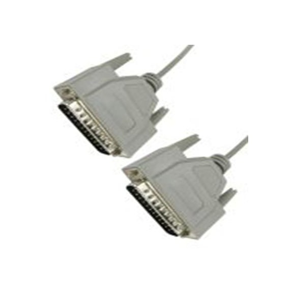 RS PRO,182-8820,RS PRO 串行电缆, D-Sub 25针 公转插入式 DB25 公, 2 m长, 灰色 聚氯乙烯护套, REACH, CE标准, SL系列