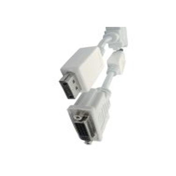 RS PRO,182-8898,RS PRO DP线, 150 mm长, 屏接口 公转DVI-D 母插, 白色 聚氯乙烯护套