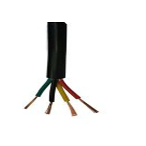 RS PRO,185-1150,RS PRO 4芯控制电缆, 0.5 mm², 黑色PVC护套