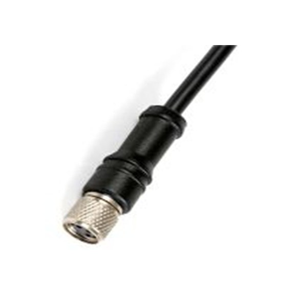 RS PRO,186-3128,RS PRO 传感器执行器电缆, 2 m长 3, 直向 母插转自由端 无端接, PU 黑色护套, IP40, CBF系列