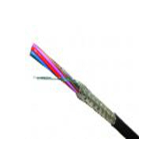 RS PRO,202-4854,20对 0.22 mm² 工业电缆, 聚氯乙烯 黑色护套