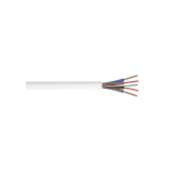 RS PRO,239-8440,四芯, 100 m长 电源电缆, 500 V, 白色 热塑性塑料护套 85 °C, HFS5004C1系列