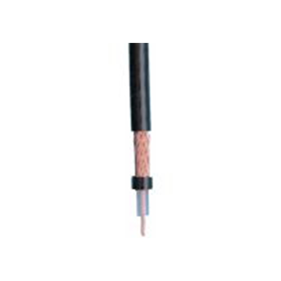 RS PRO,521-8357,同轴电缆 20 AWG, 500 m长, 50 Ω, 黑色