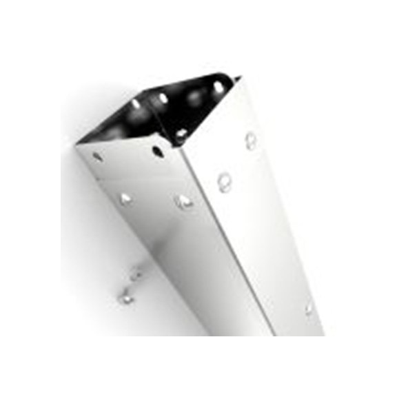 RS PRO,471-1669,304 不锈钢, 75 mm宽x75 mm深x3 m长, 灰色