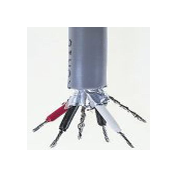 RS PRO,812-4731,2对 0.22 mm² 工业电缆 500 m, 聚氯乙烯 灰色护套