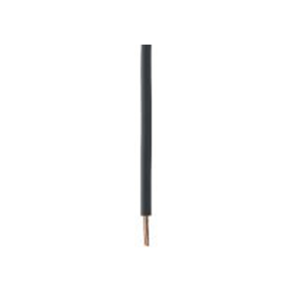 RS PRO,836-0990,黑色 绞合 6491B 架空电缆, 2.5 mm², 100 m长 7/0.67 mm, 14 AWG 聚氯乙烯, 750 V, 最高70 °C, H07Z-R系列