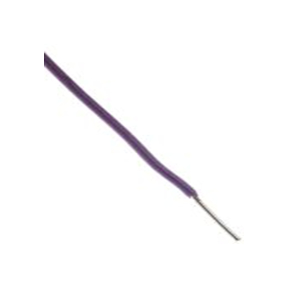 RS PRO,841-7251,紫色 设备电线 A 型 架空电缆, 0.22 mm², 100 m长 7/0.2 mm, 24 AWG 聚四氟乙烯, 300 V, 最高200 °C