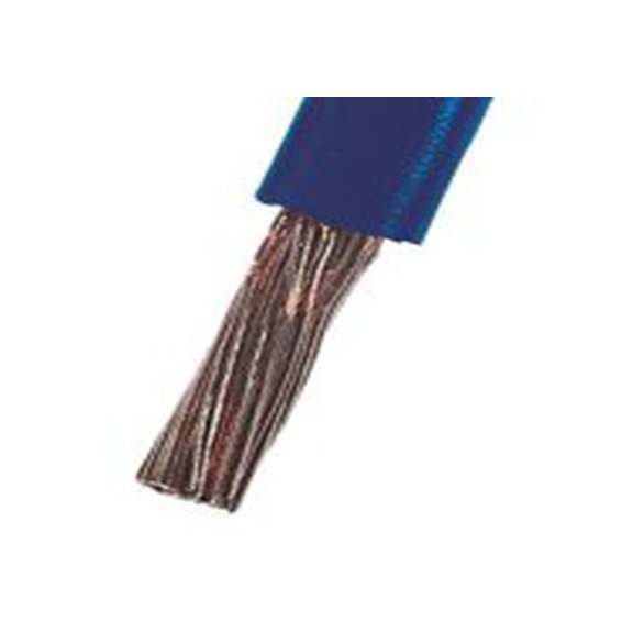 RS PRO,906-2723,暗蓝色 电线 架空电缆, 25 mm², 100 m长 196/0.4 mm, 4 AWG 聚氯乙烯, 1 kV, 最高105 °C, H07V2-K系列