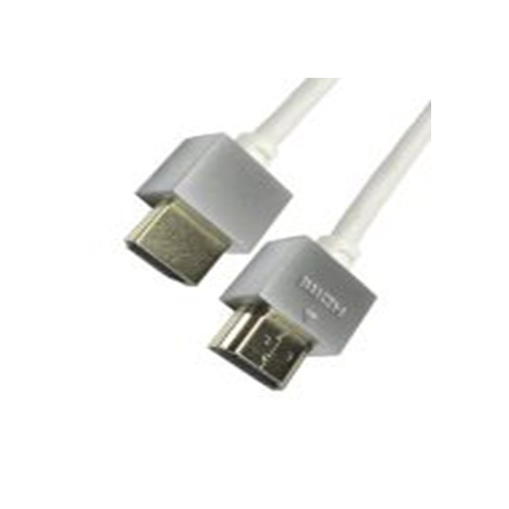 RS PRO,182-8769,HDMI 电缆, HDMI 公转 HDMI 公, 50 cm长, CDLHDFLEX系列, 白色