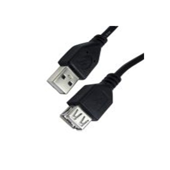 RS PRO,186-3013,RS PRO , USB A 型 公转USB A 型 母插, 1.8 m长, USB 2.0, 黑色