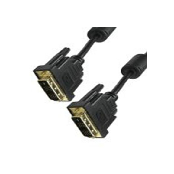 RS PRO,186-3024,RS PRO DVI线, 2 m长, DVI-D单链路 公转DVI-D 公, 黑色 聚氯乙烯