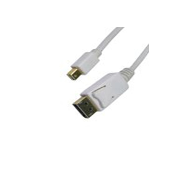 RS PRO,186-3059,RS PRO DP线, 1 m长, 微型 DisplayPort 公转屏接口 公, 白色 聚氯乙烯护套