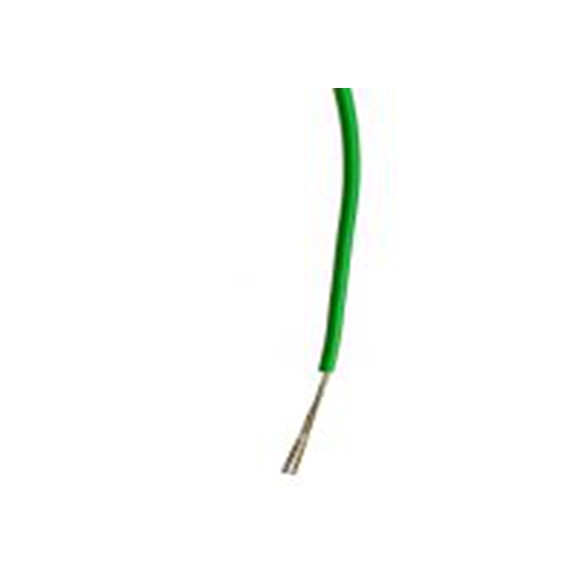 RS PRO,196-4215,绿色 单芯 2型 架空电缆, 0.2 mm², 100 m长 7/0.2 mm, 24 AWG 聚氯乙烯, 1000 V ac, 最高85 °C