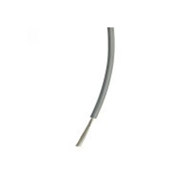 RS PRO,196-4314,灰色 单芯 设备电线 架空电缆, 0.75 mm², 100 m长 24/0.2 mm, 18 AWG 聚氯乙烯, 1500 V ac, 最高85 °C